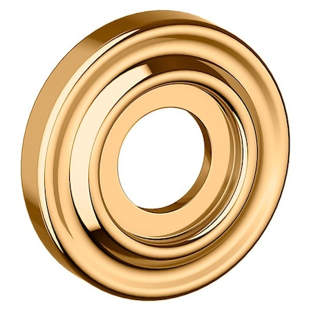 Baldwin Dummy Pair Rosettes Lifetime Brass 5002.003.FD